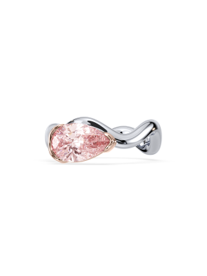 SETTE Jewelry Coquette 1.0 Pink Pear Lab Diamond Pinky Ring