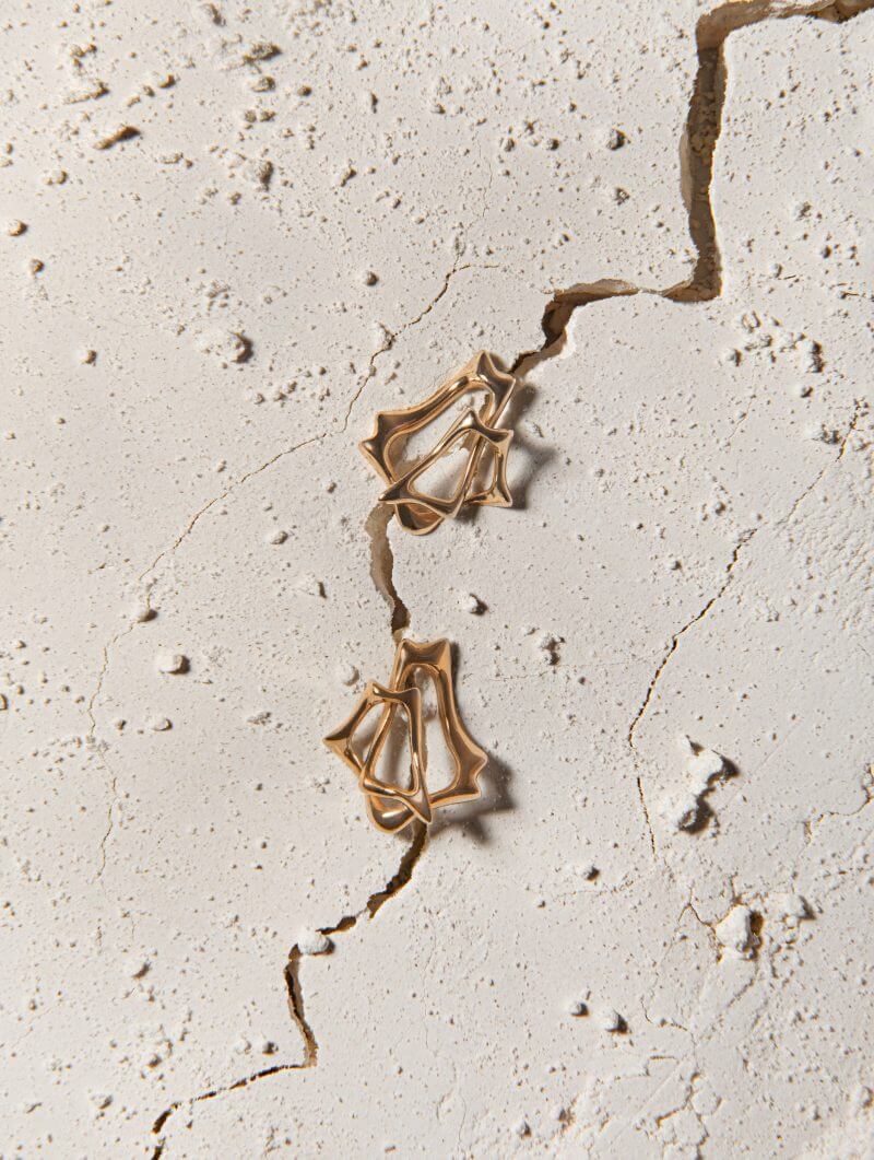Binadi Studio Yellow Gold Earrings - Image 2
