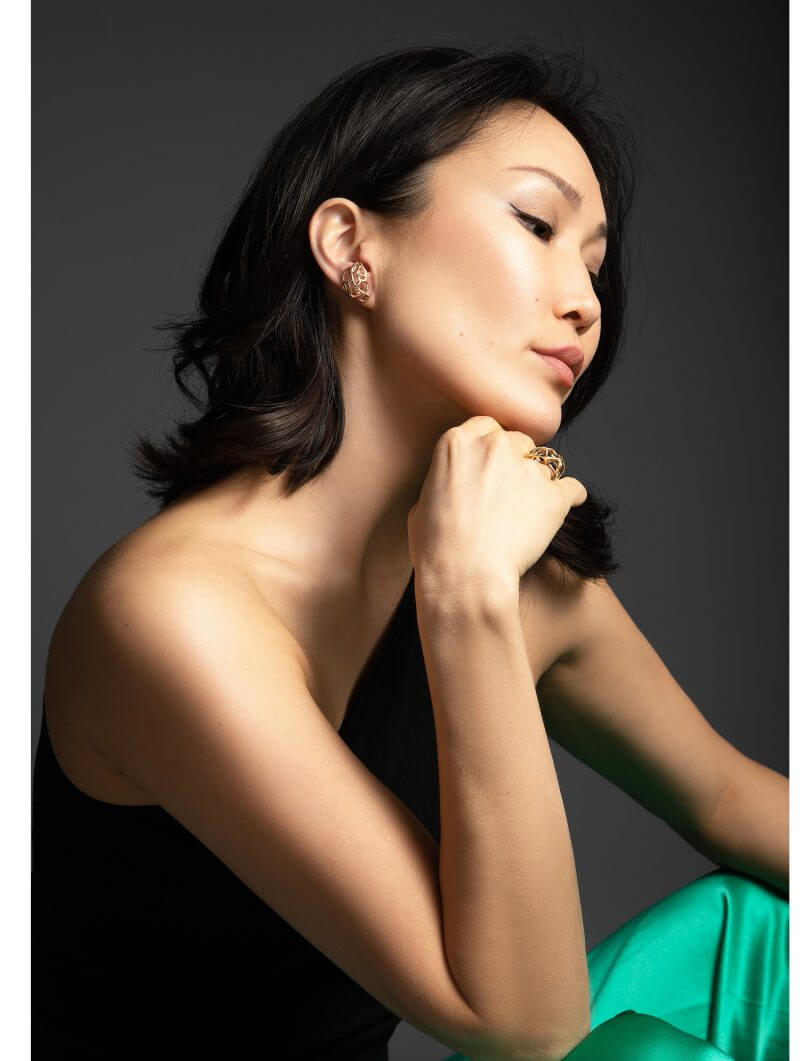Binadi Studio Yellow Gold Earrings - Image 3
