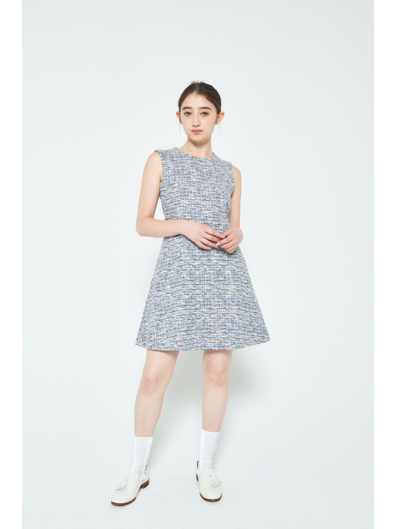 A.SHIMUS Blue Sleeveless Dress - Image 2