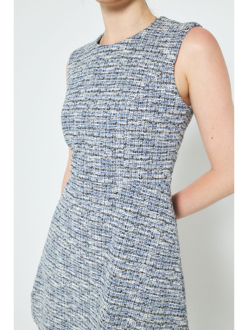 A.SHIMUS Blue Sleeveless Dress - Image 3