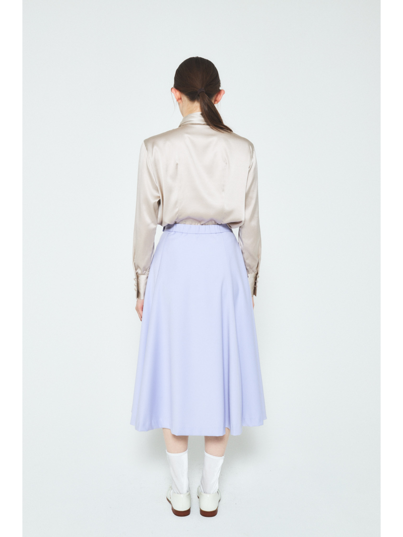 A.SHIMUS Lilac High-Waist Midi Skirt - Image 4