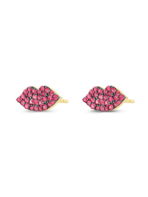 House of 29 x Arlene Rae “A Red Lip Makes The Outfit” Earrings – statement red lip earrings in glossy enamel with gold detailing, designer collaboration jewelry inspired by bold femininity and playful glamour, lightweight yet eye-catching drop earrings perfect for adding a pop of color, unique fashion jewelry trend 2025, conversation-starting accessory for nights out, parties, or everyday confidence, chic gift idea for fashion lovers who love a classic red lip moment.