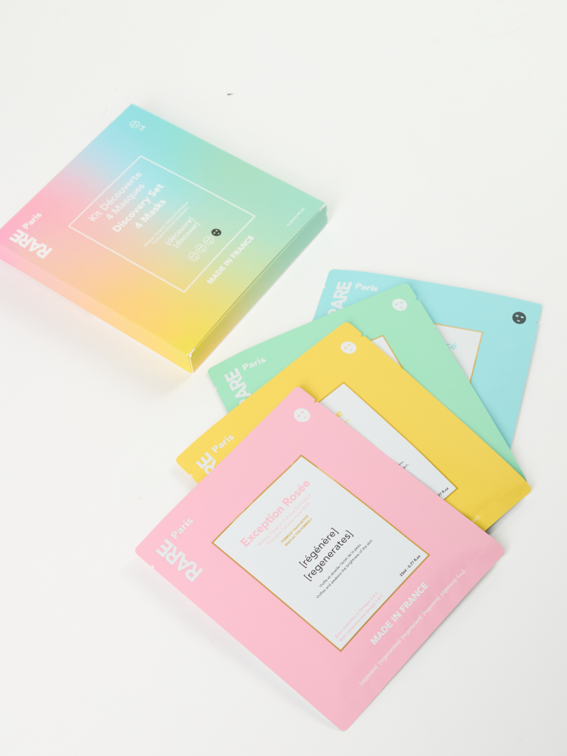 RARE PARIS 4 Face Mask Discovery Box - Image 3