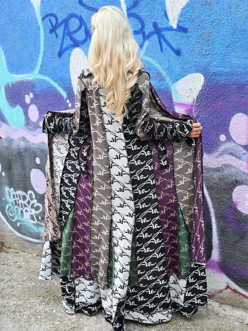 AXEL HARDY TM Multi-Color Long Coat/Outerwear - Image 7