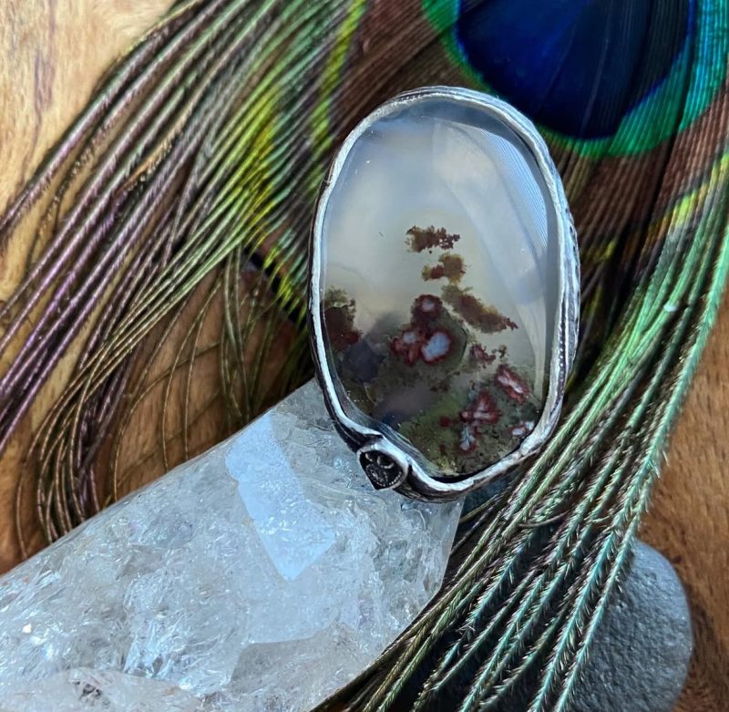 Heart Of Zena Agate Ring - Image 2