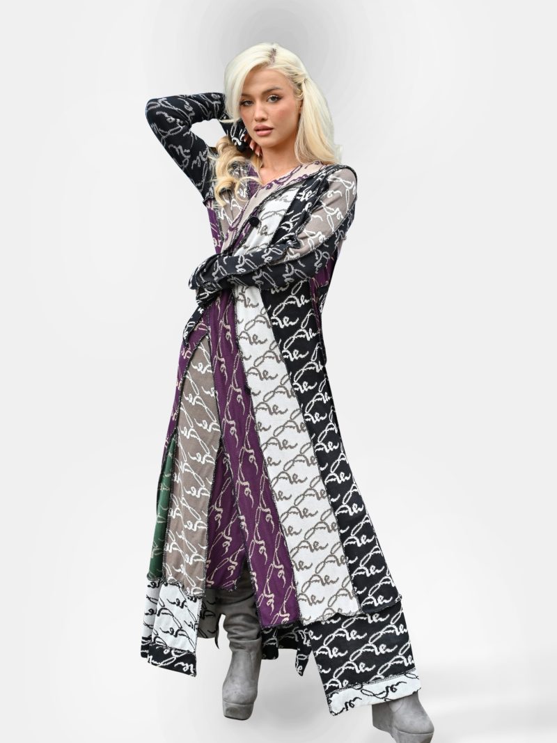 AXEL HARDY TM Multi-Color Long Coat/Outerwear - Image 2